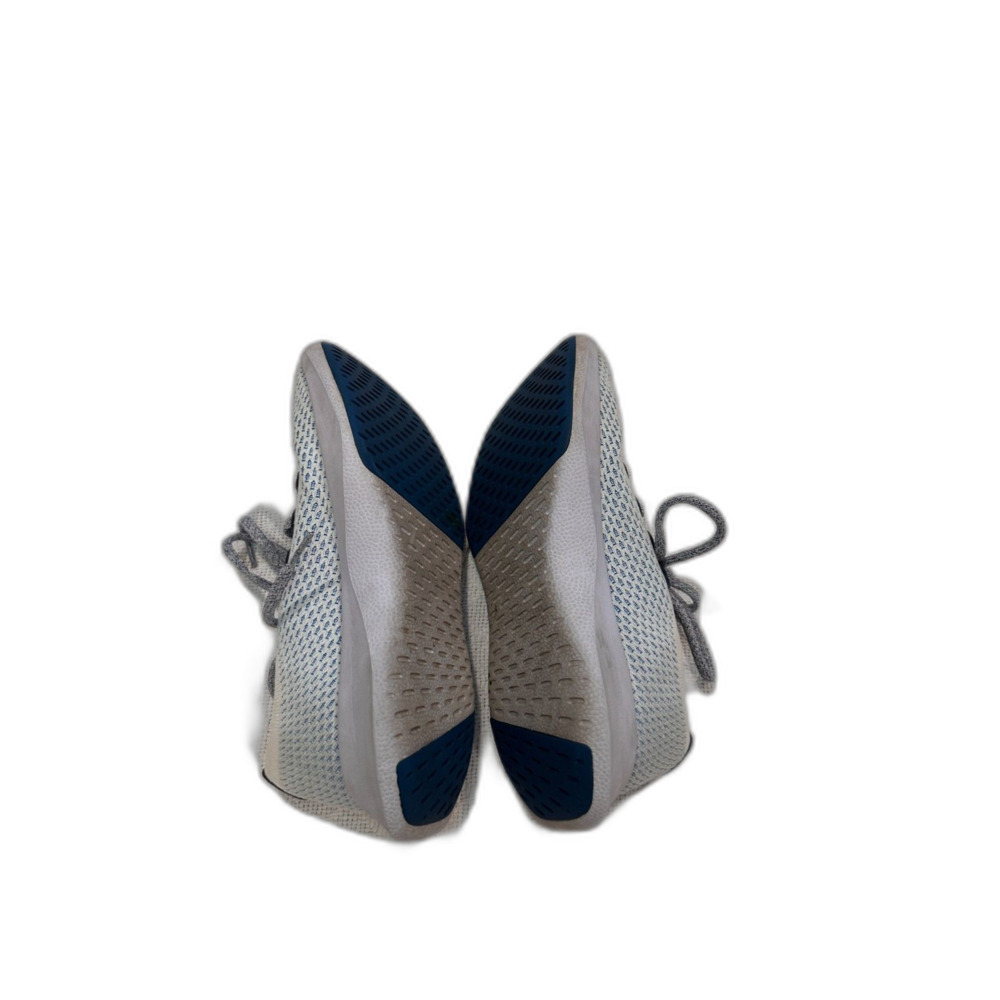 Allbirds Tree Dasher White with Blue shoes size 10 - Picture 4 of 6